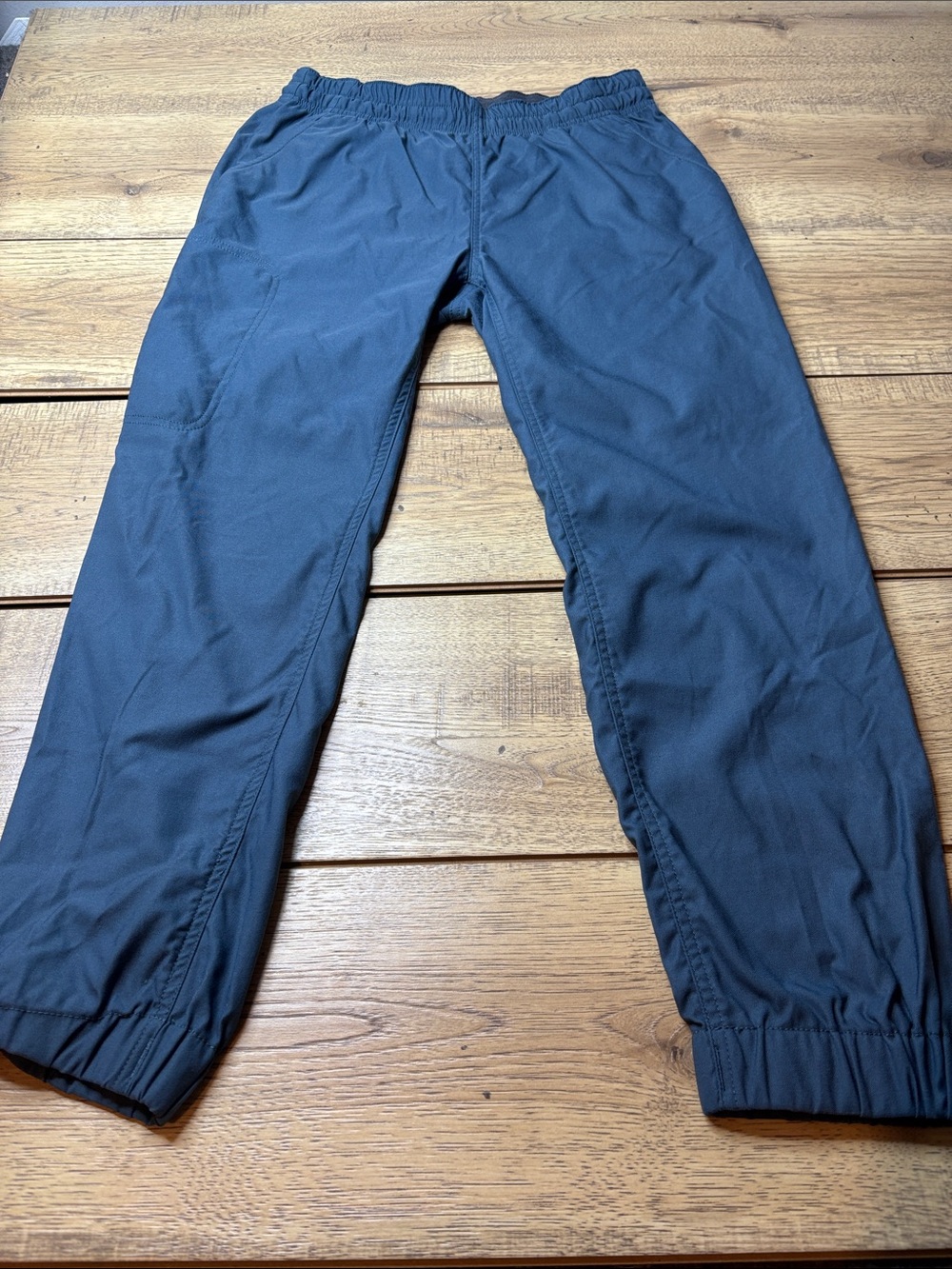 Women’s Prana Alana Blue Elastic-Waist Joggers Size Medium